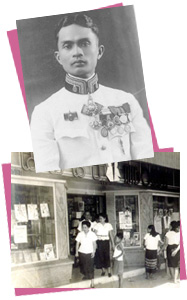 Phraya Nibondh Pojanard and the original Nibondh bookstore